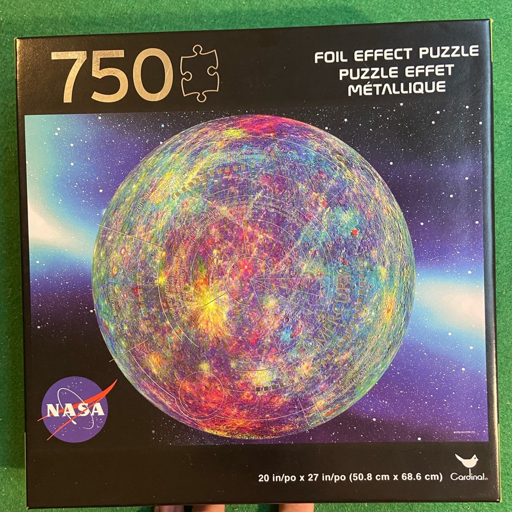 COPY - 🧩2/$14! 750 piece NASA Mercury jigsaw puzzle!!